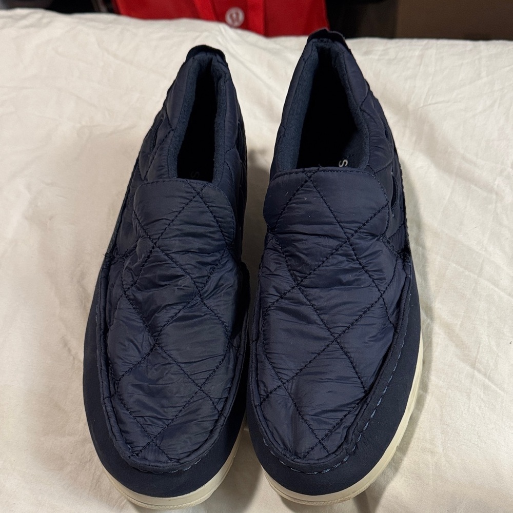 Sperry Navy Quilted Loafers